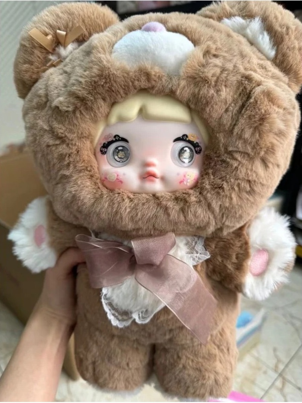 Nommi v2 400% Good Night Bear Plush Toy Confirmed Guardian